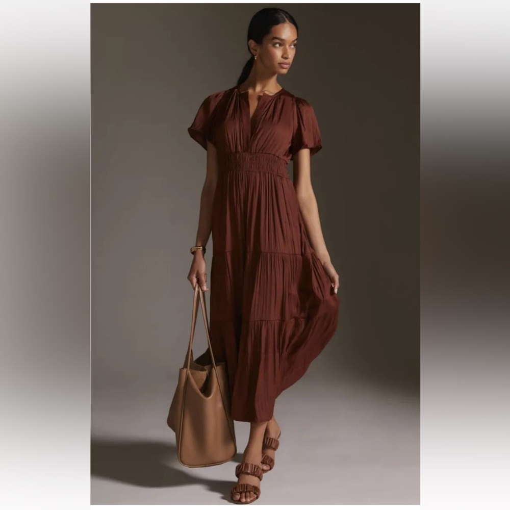NWT Anthropologie Somerset Maxi Dress - XXSP